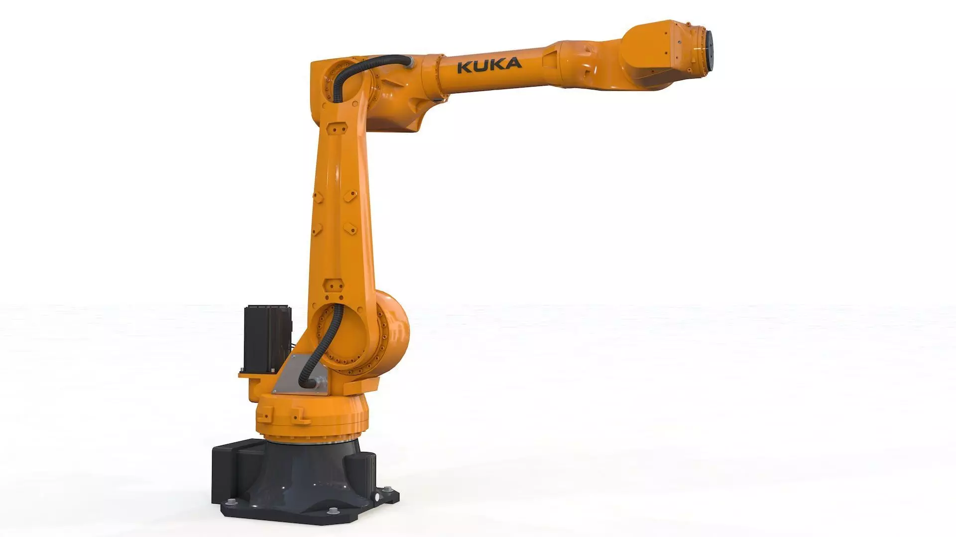 Robotic Arm Kuka Iontec Rigged  3D model_0