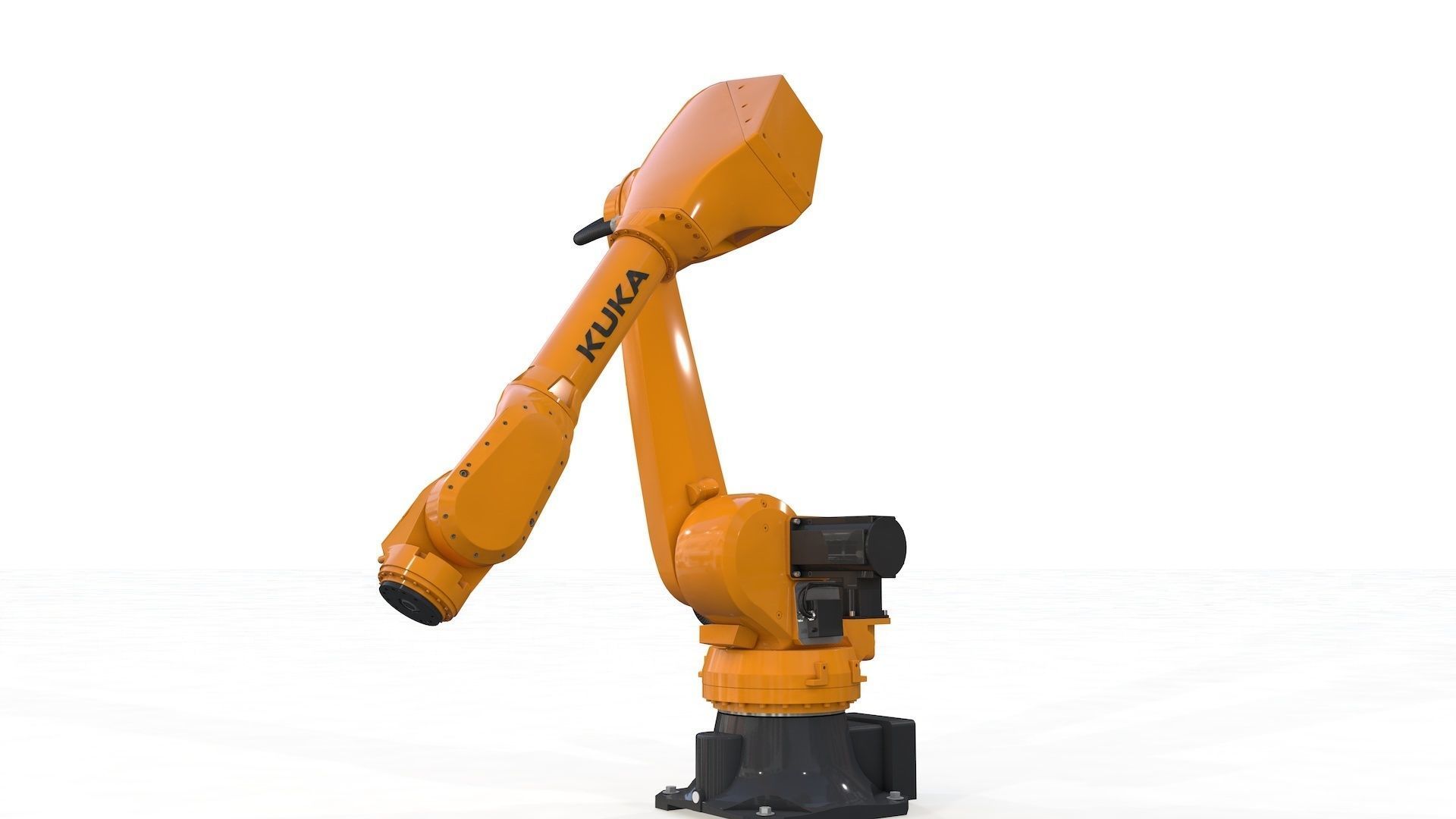 Robotic Arm Kuka Iontec Rigged  3D model_2