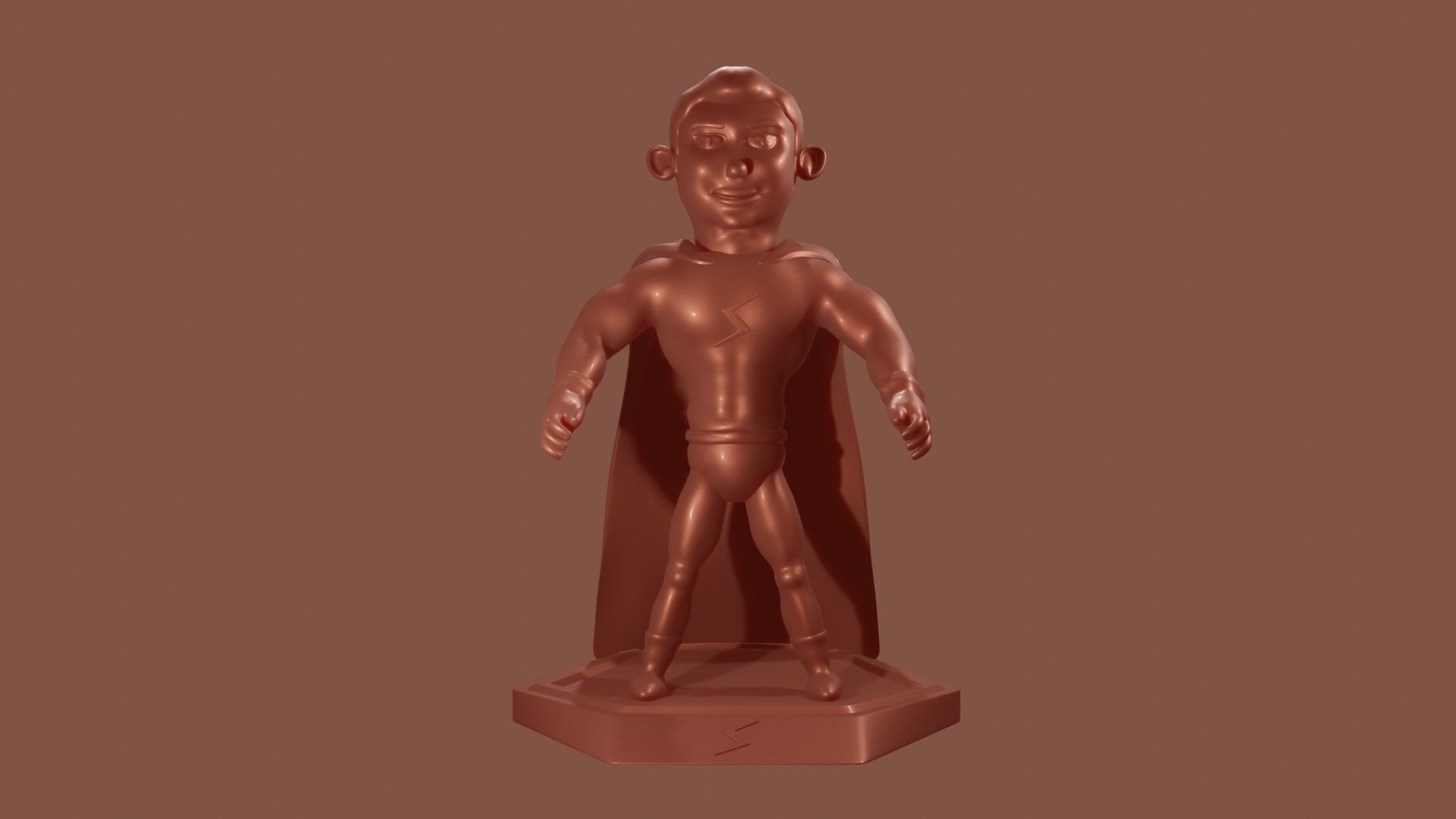 Super Boy S Model Detailed 3D print model_2