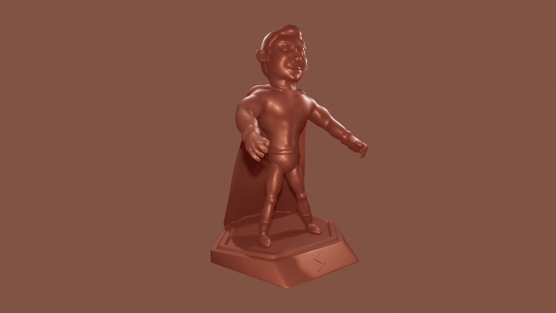 Super Boy S Model Detailed 3D print model_1