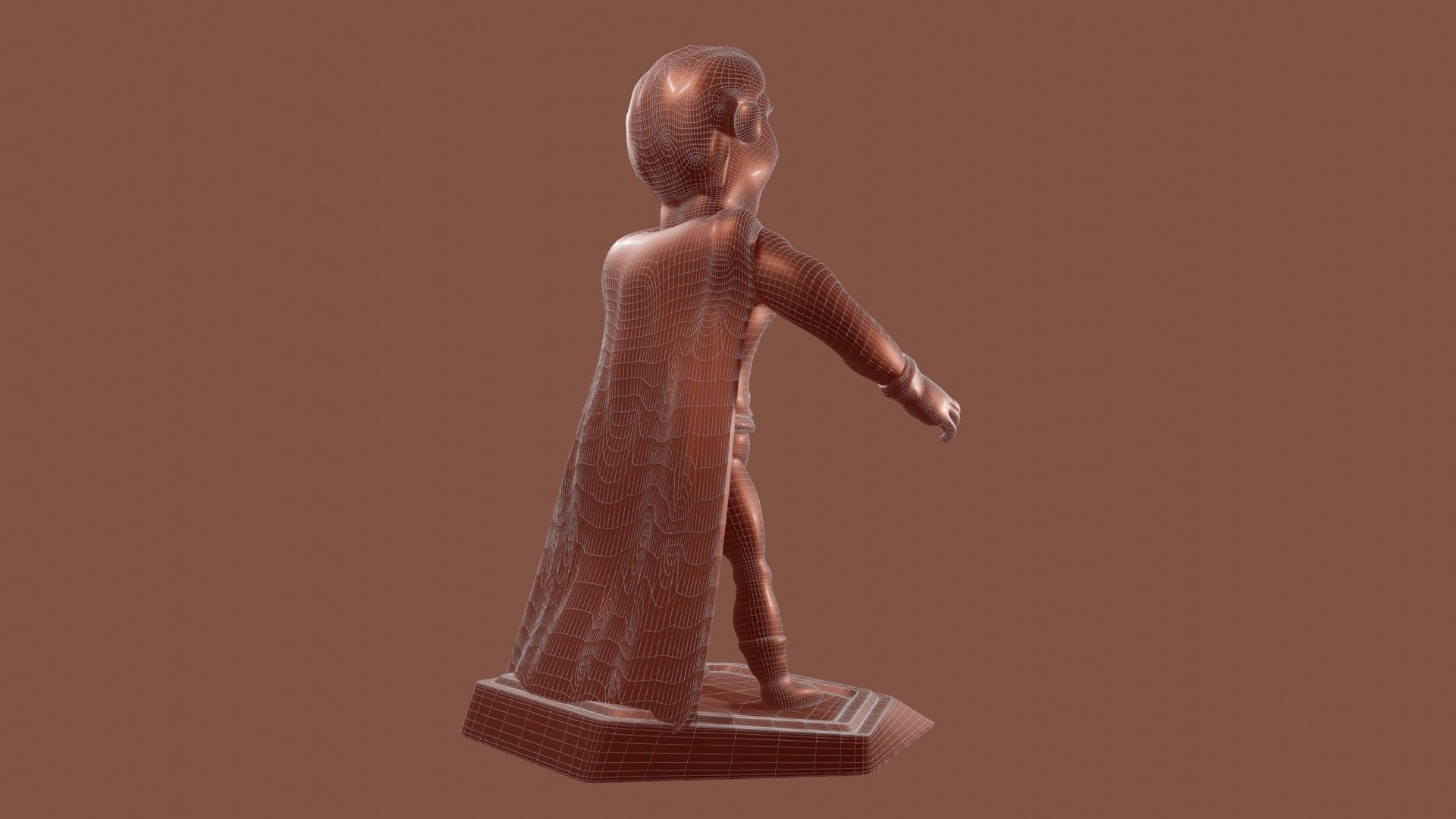 Super Boy S Model Detailed 3D print model_6