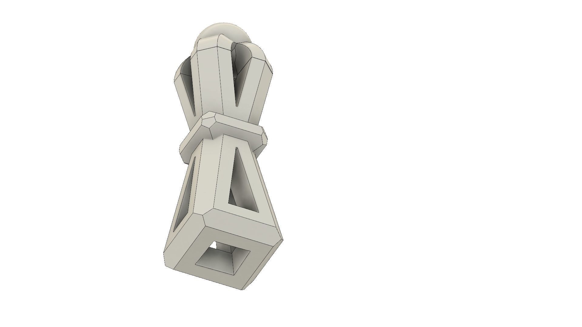 Modern Chess Set 3D print model_20