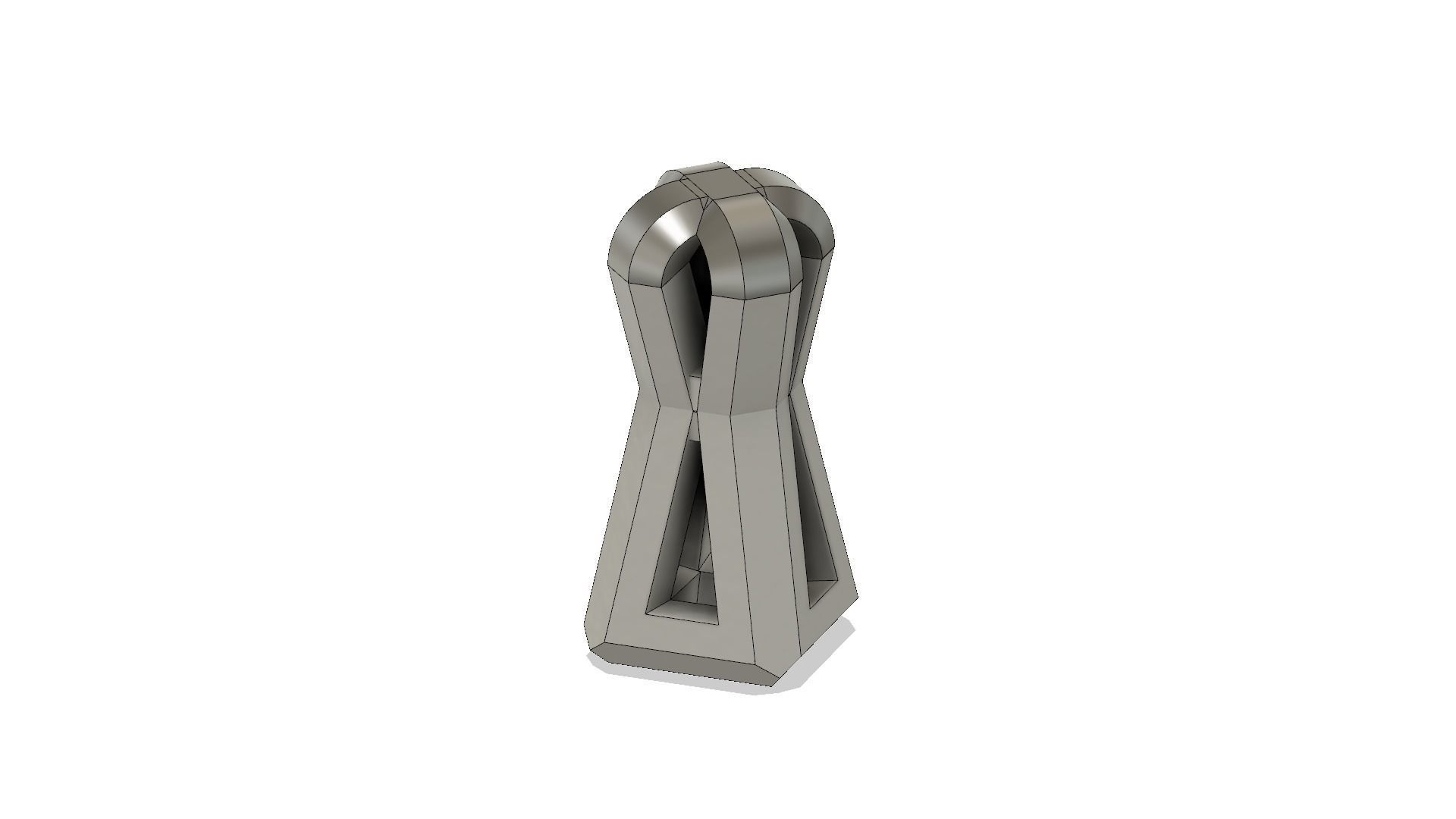 Modern Chess Set 3D print model_9