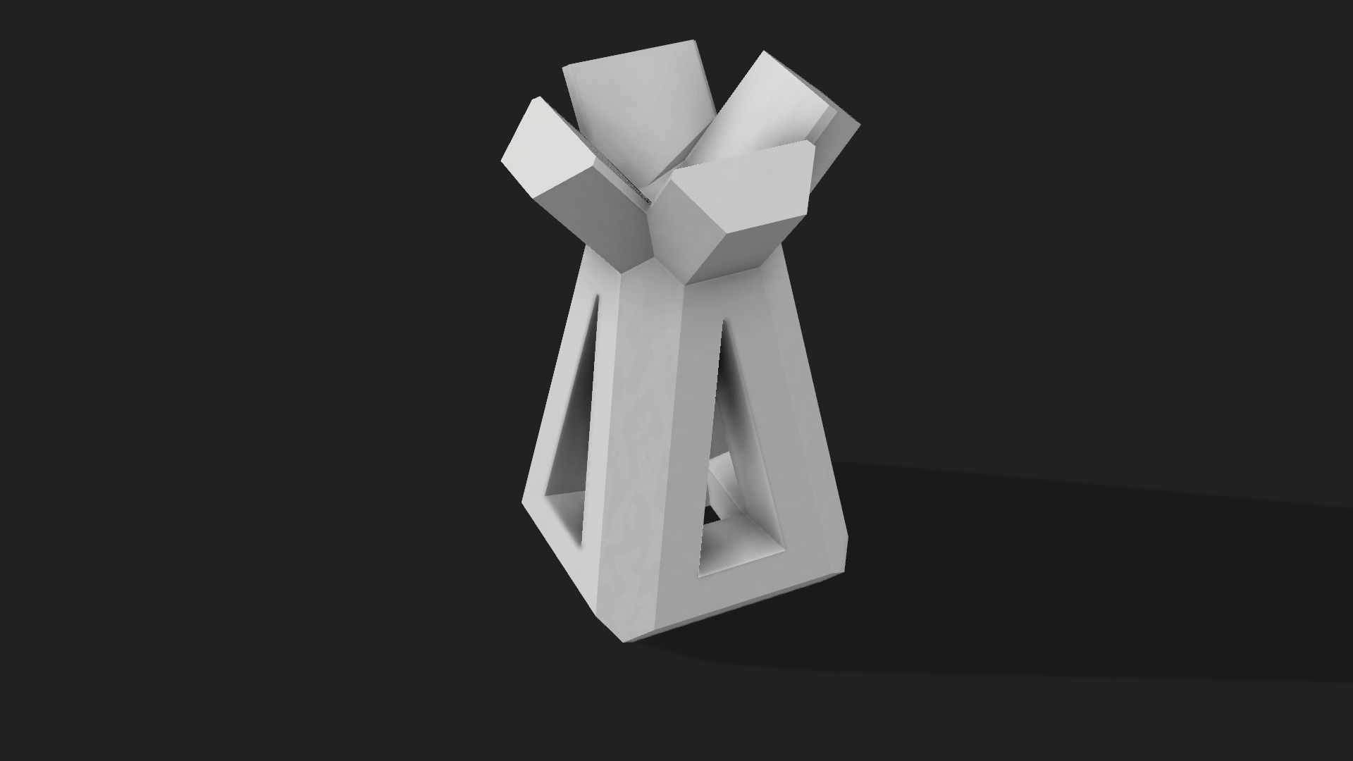 Modern Chess Set 3D print model_2