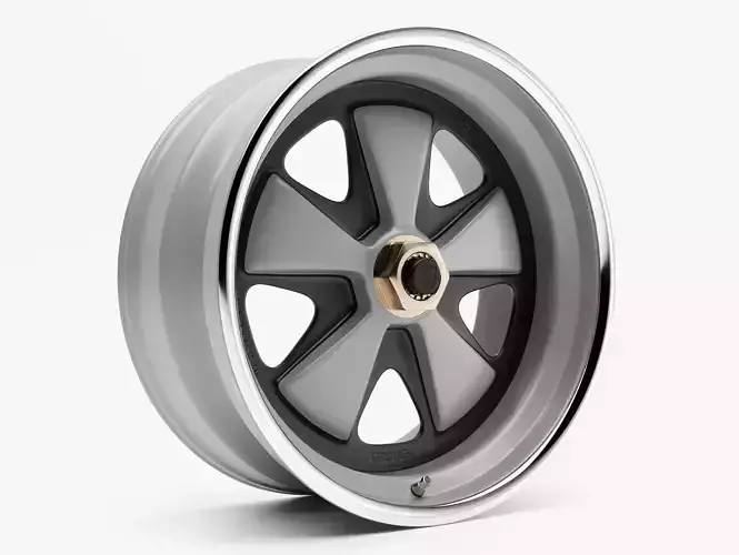 BBS DLS Centerlock Wheels 3D model