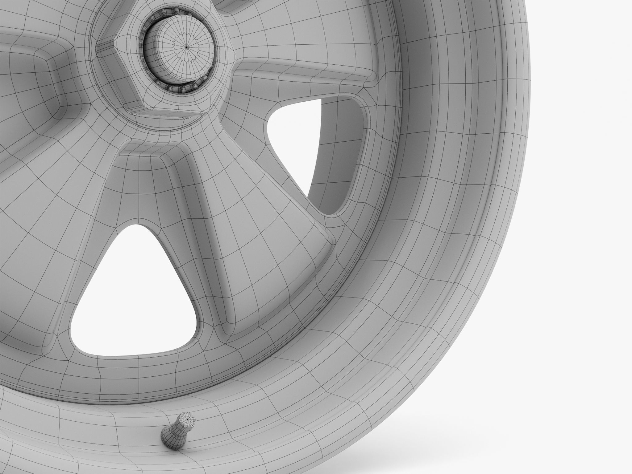 BBS DLS Centerlock Wheels 3D model_5