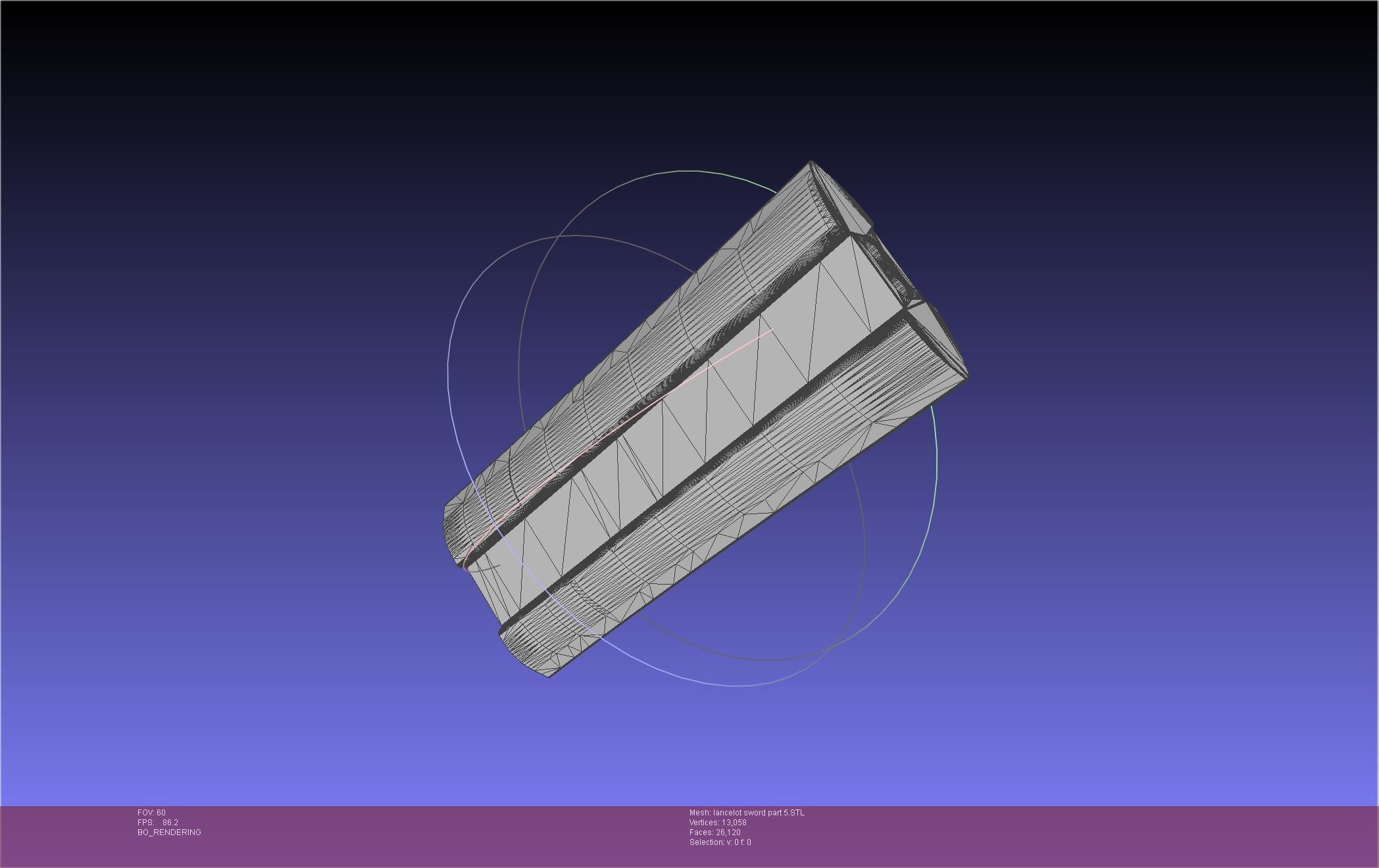 Fate Lancelot Berserker Sword Printable Assembly 3D print model_80