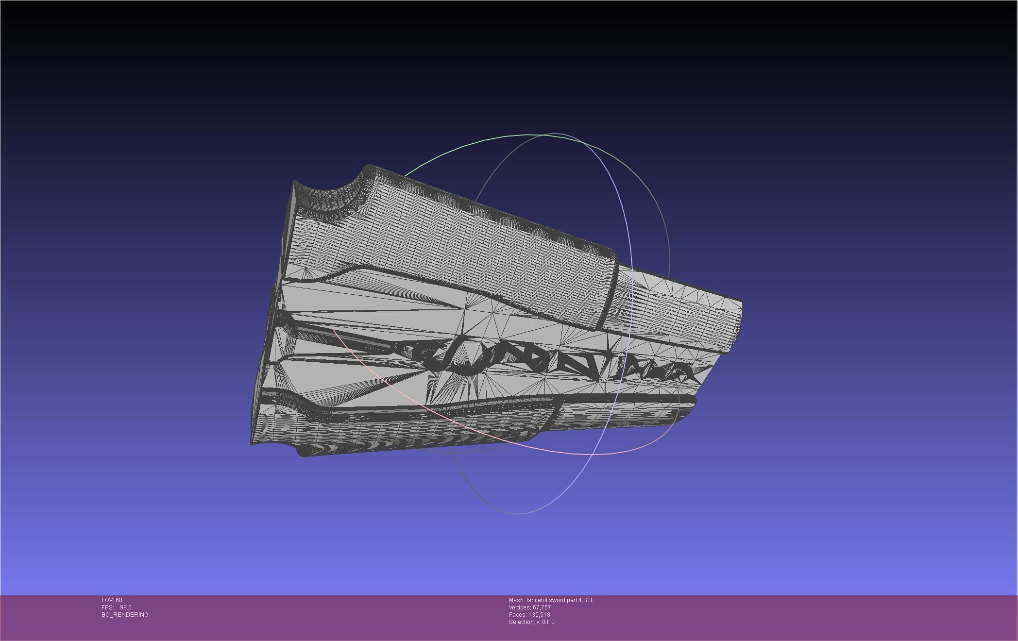 Fate Lancelot Berserker Sword Printable Assembly 3D print model_73