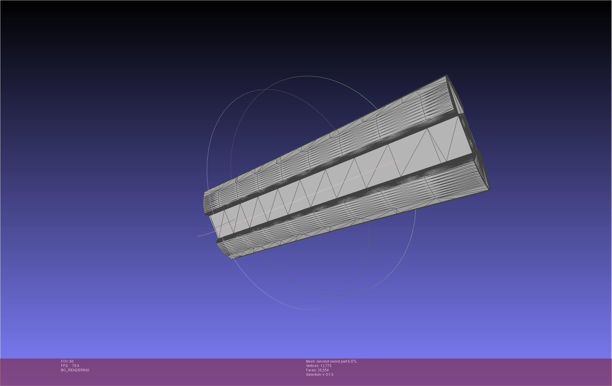 Fate Lancelot Berserker Sword Printable Assembly 3D print model_83