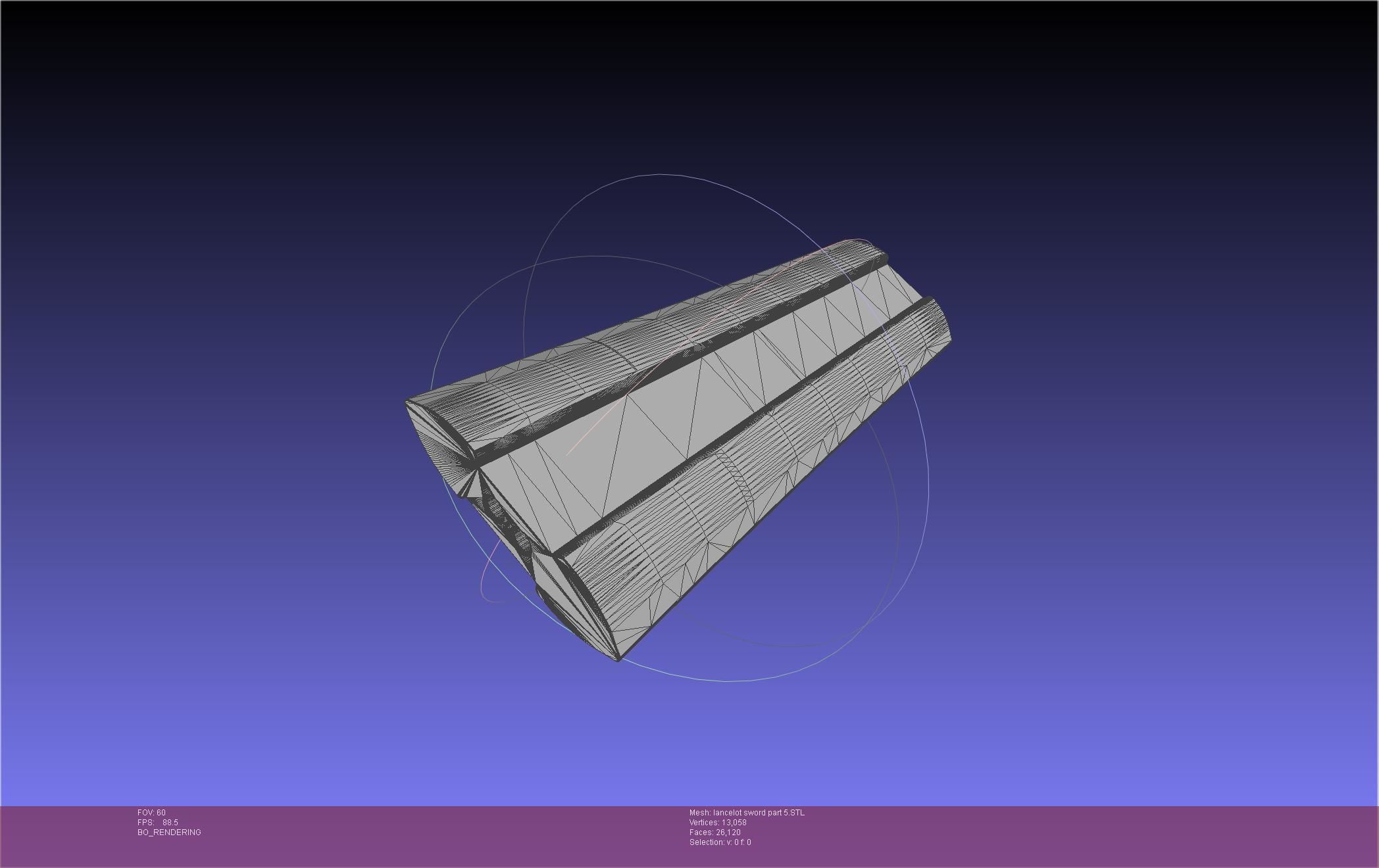 Fate Lancelot Berserker Sword Printable Assembly 3D print model_81