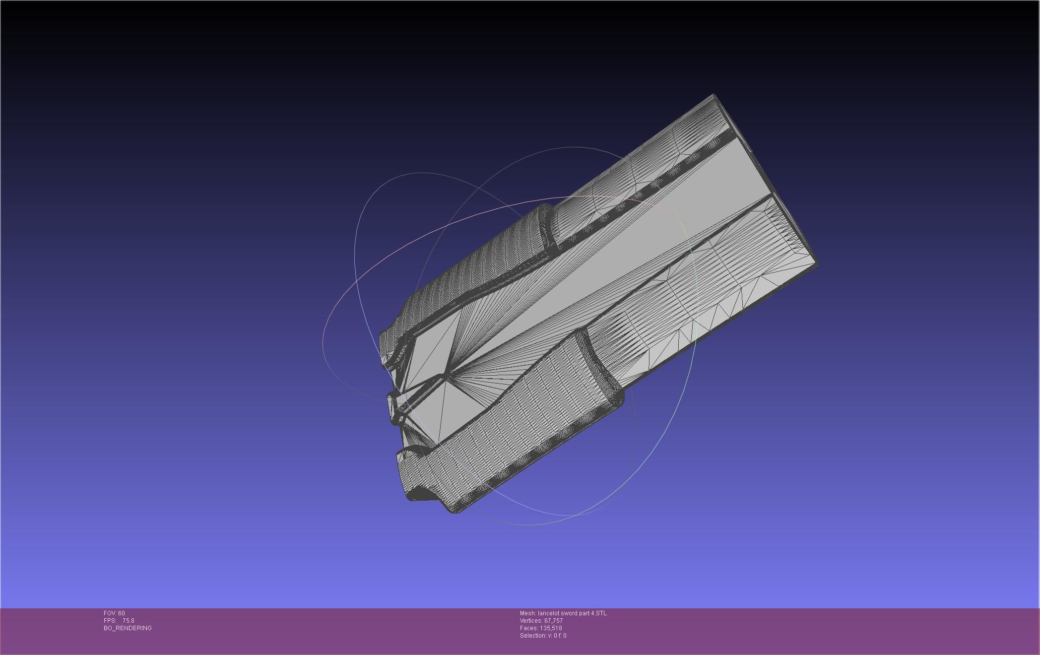 Fate Lancelot Berserker Sword Printable Assembly 3D print model_71