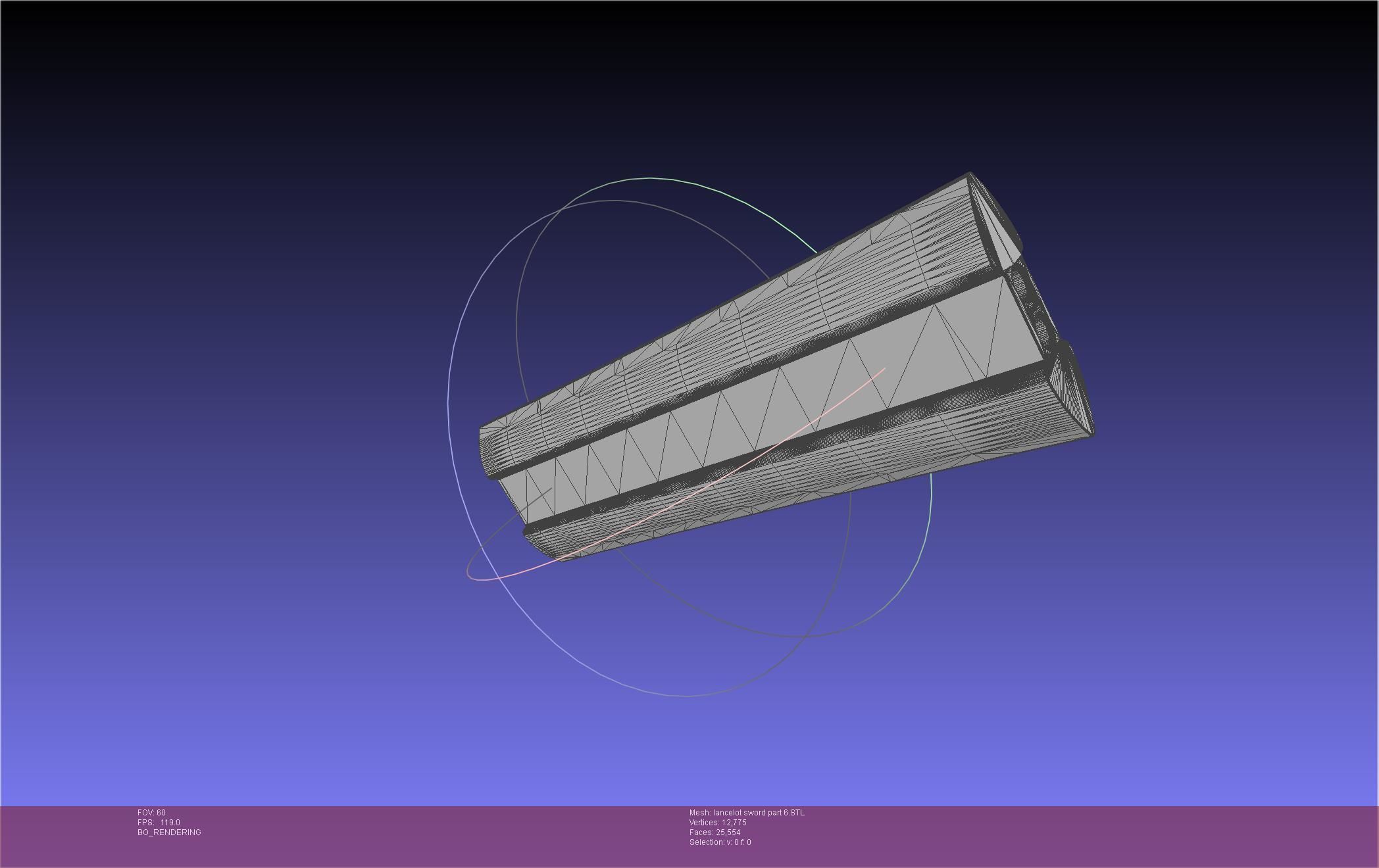 Fate Lancelot Berserker Sword Printable Assembly 3D print model_84