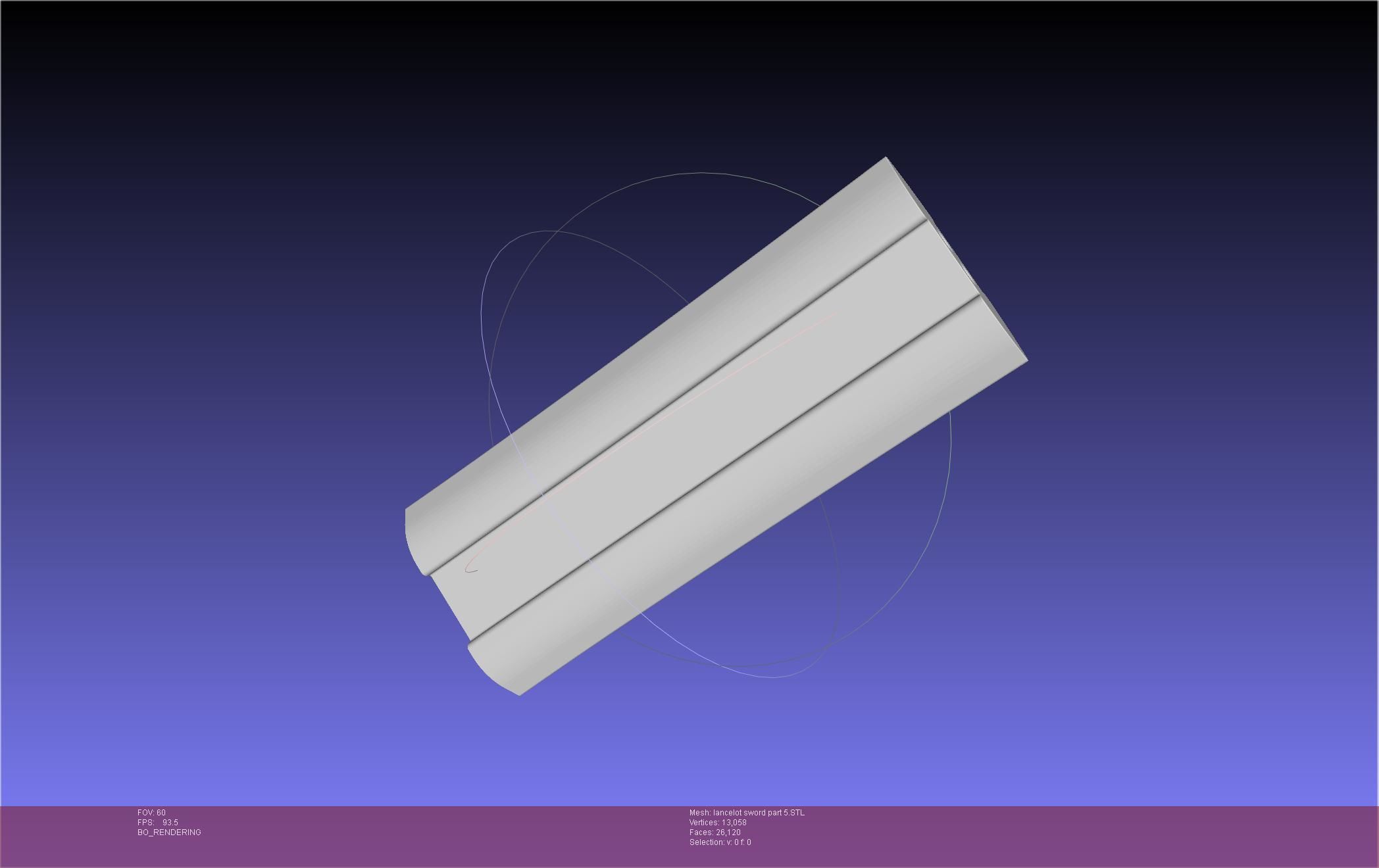 Fate Lancelot Berserker Sword Printable Assembly 3D print model_79