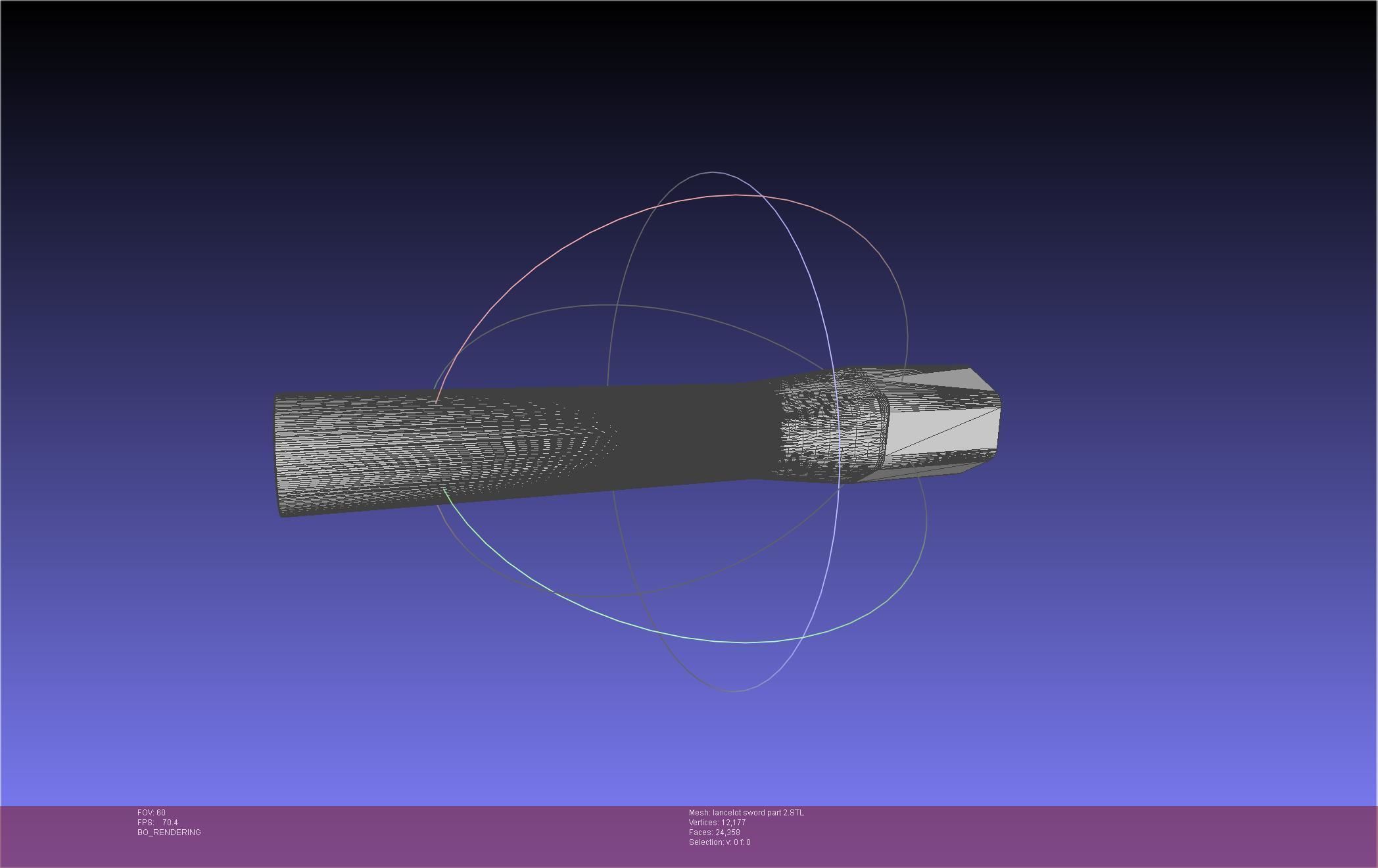 Fate Lancelot Berserker Sword Printable Assembly 3D print model_56