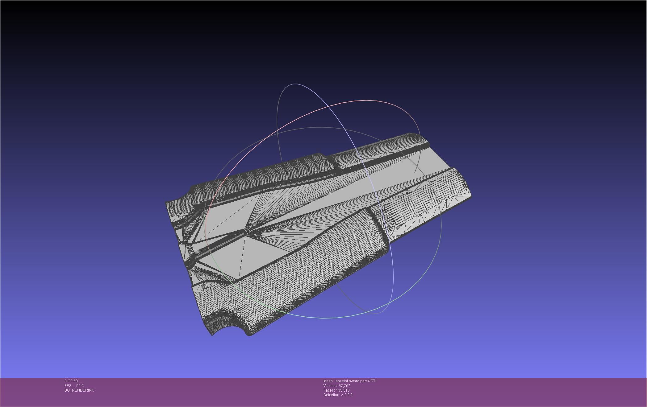 Fate Lancelot Berserker Sword Printable Assembly 3D print model_72