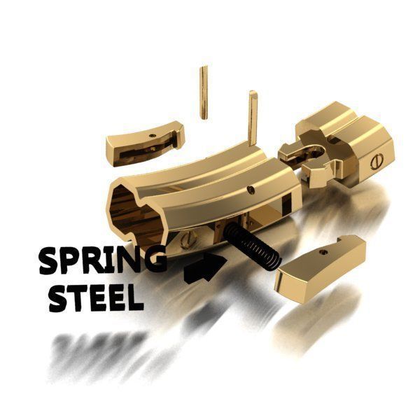 MEN LEATHER BRACELET 3D print model_5