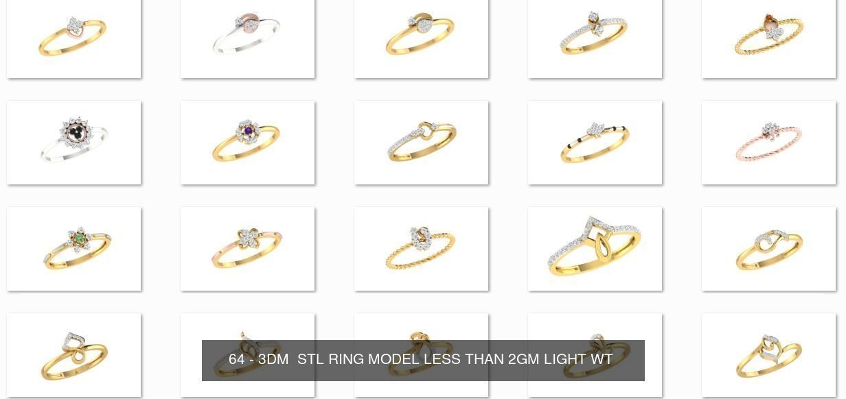 500 Light wt ring 3D Model Collection_3