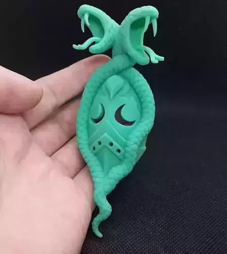 Snake mask 3d print 3D print model