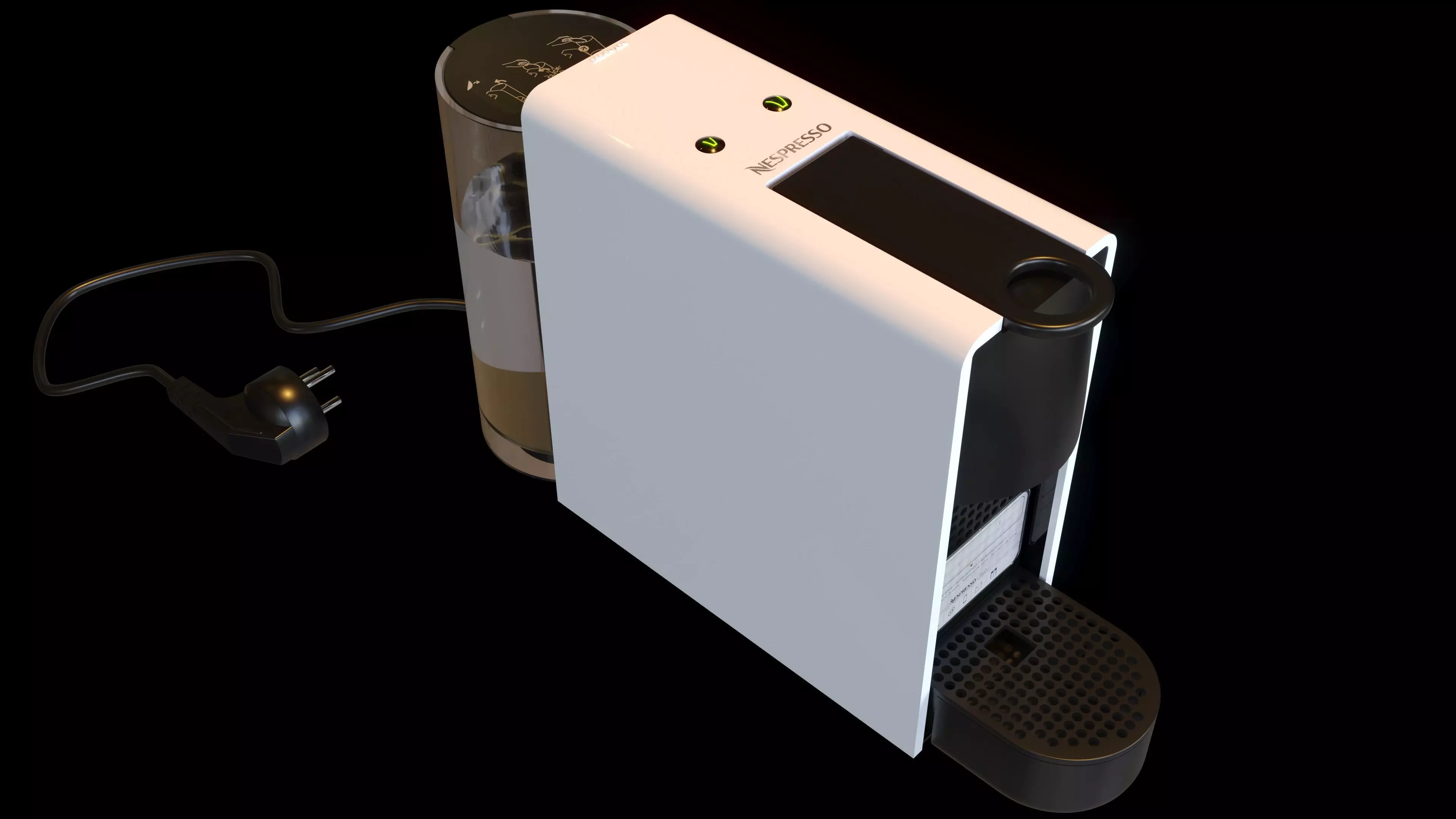 NESPRESSO Essenza Mini Coffee Machine 3D model