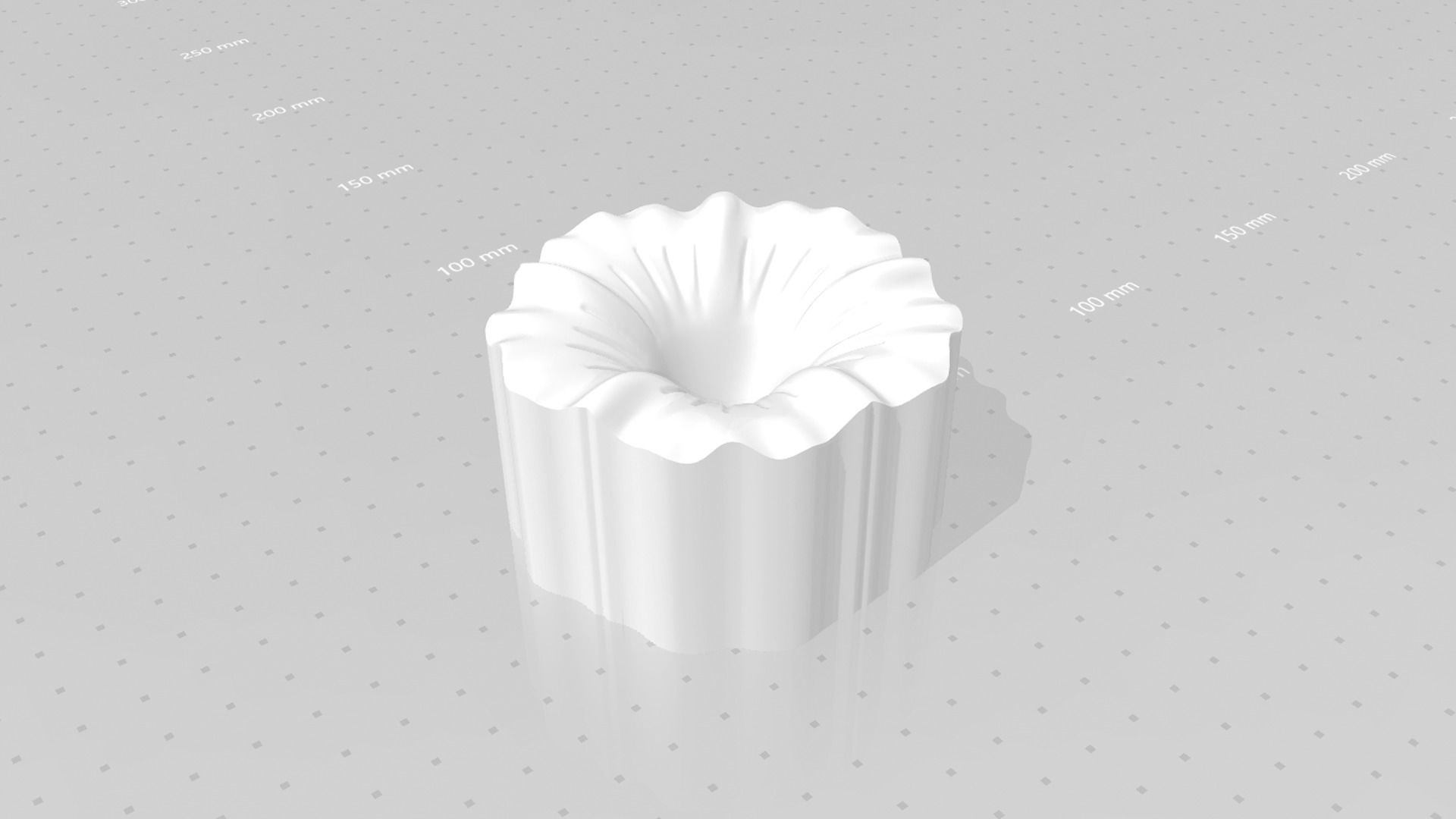 Gloxinia Flower - Molding Arrangement EVA Foam Craft 3D print model_19