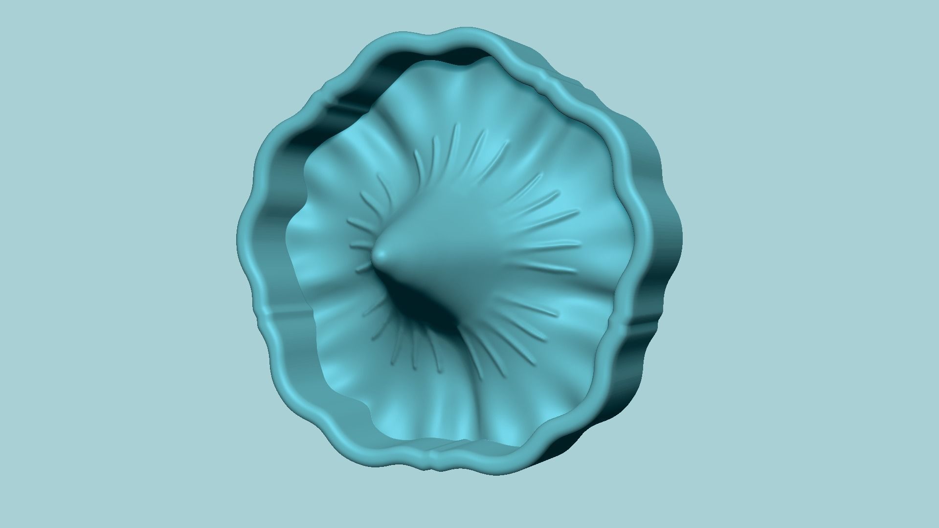 Gloxinia Flower - Molding Arrangement EVA Foam Craft 3D print model_7