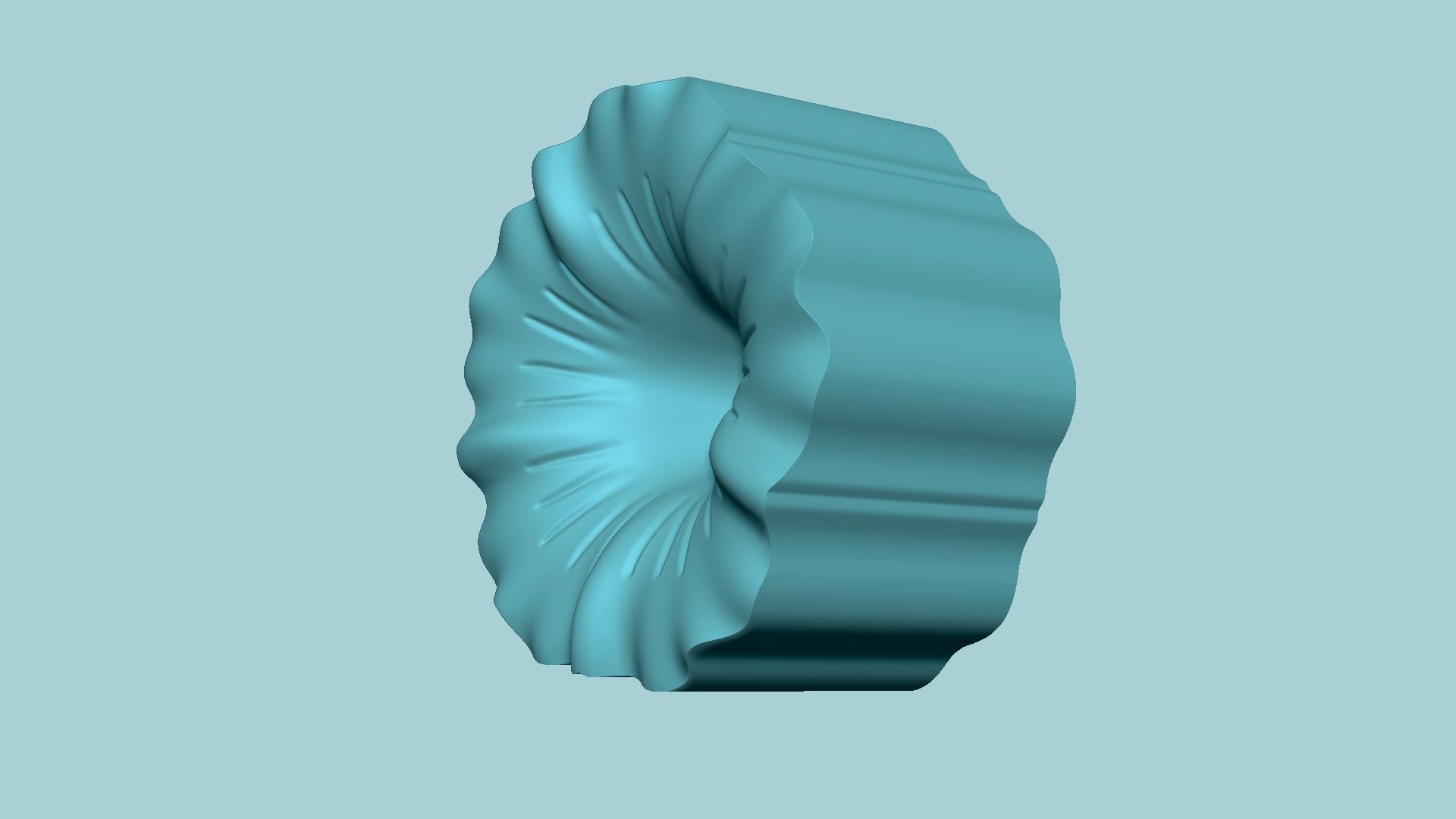 Gloxinia Flower - Molding Arrangement EVA Foam Craft 3D print model_3