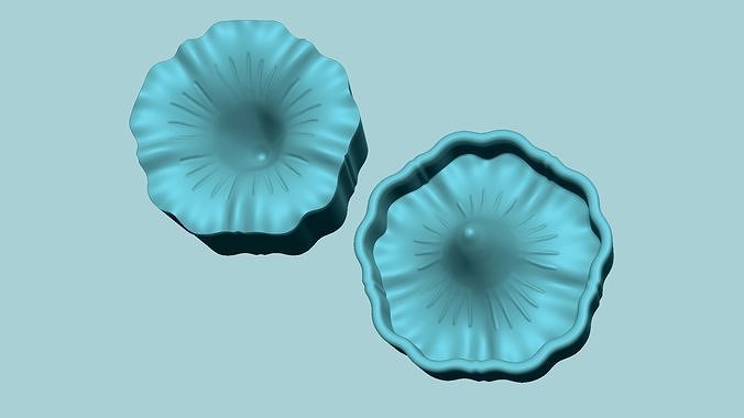 Gloxinia Flower - Molding Arrangement EVA Foam Craft 3D print model