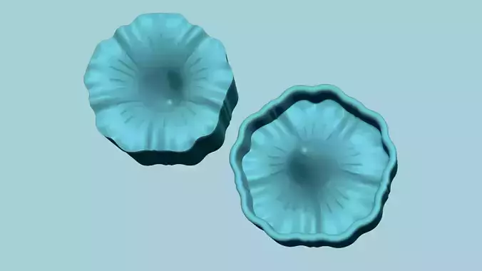 Gloxinia Flower - Molding Arrangement EVA Foam Craft 3D print model