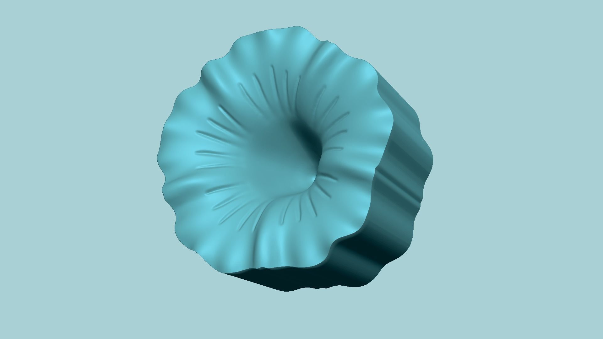 Gloxinia Flower - Molding Arrangement EVA Foam Craft 3D print model_2