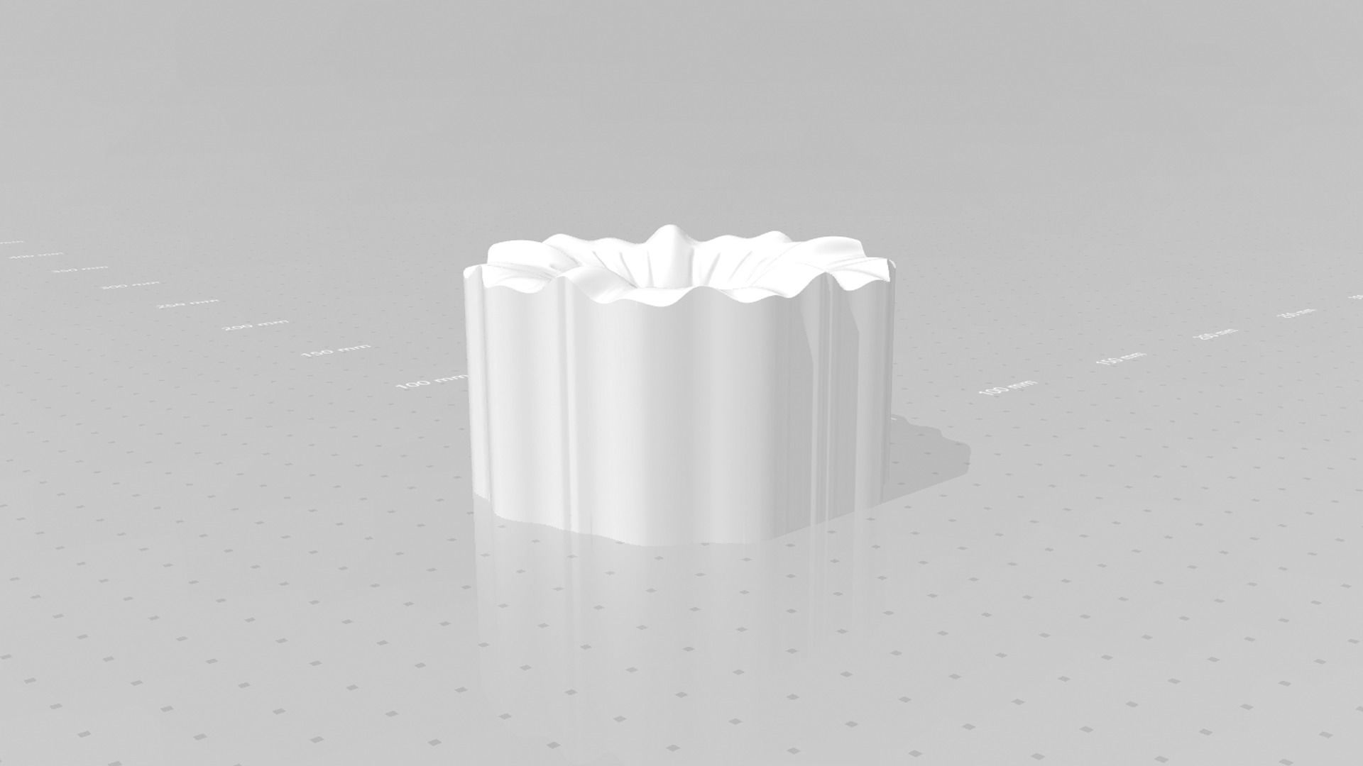 Gloxinia Flower - Molding Arrangement EVA Foam Craft 3D print model_20