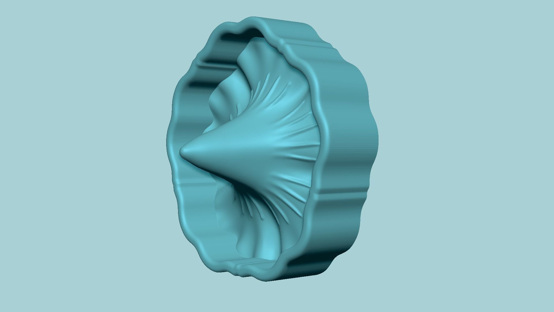 Gloxinia Flower - Molding Arrangement EVA Foam Craft 3D print model_8