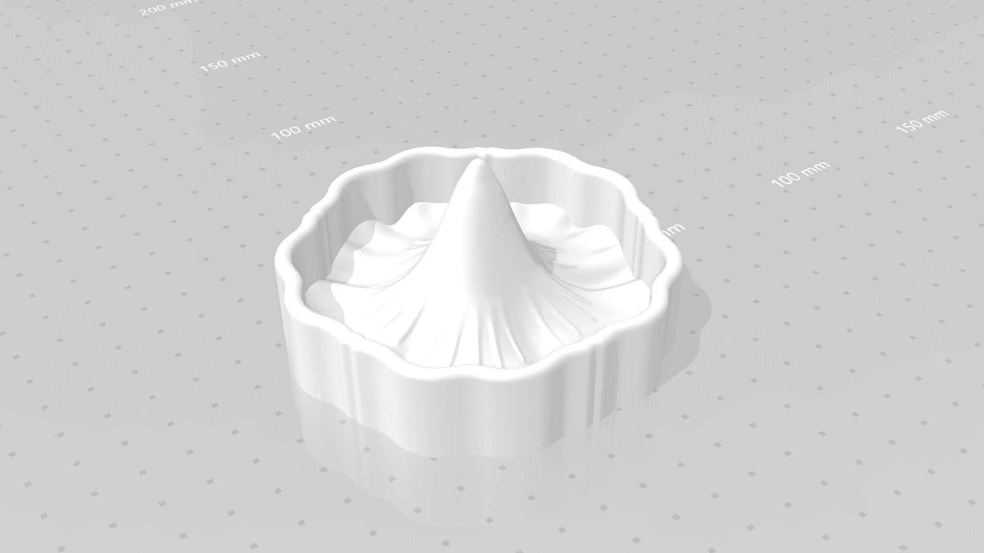 Gloxinia Flower - Molding Arrangement EVA Foam Craft 3D print model_16