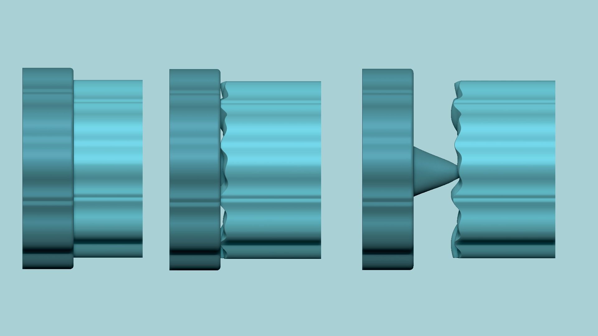 Gloxinia Flower - Molding Arrangement EVA Foam Craft 3D print model_12