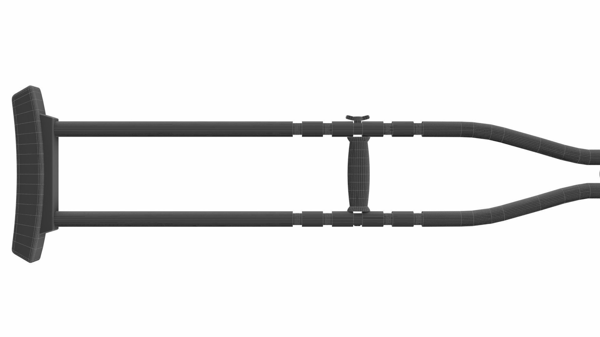 Crutch crutches 3D model_14