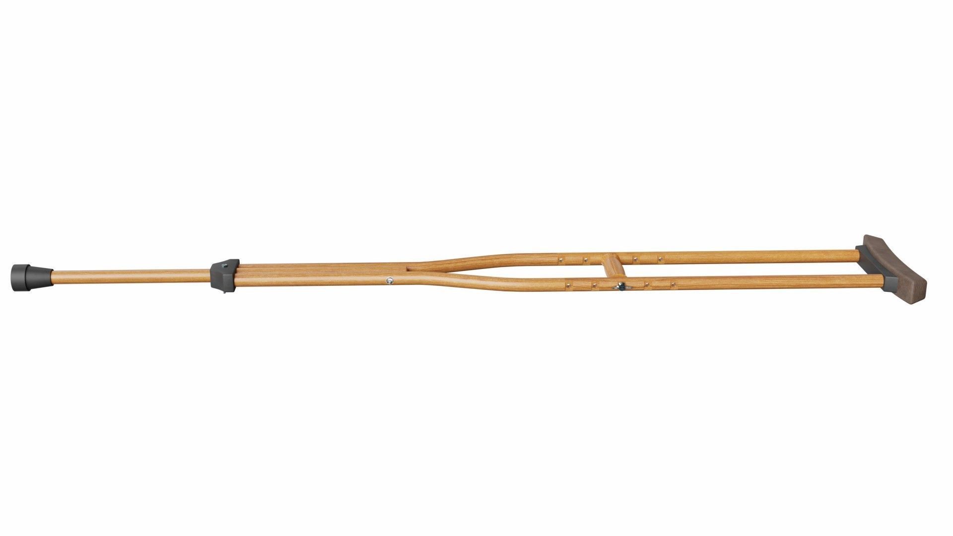 Crutch crutches 3D model_5