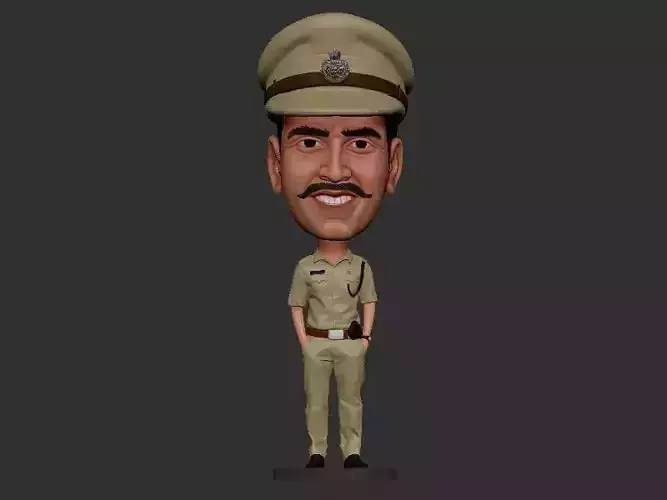 Akshay Kumar 3D print model