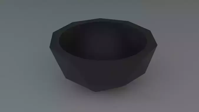 Ornamental flowerpot balloon cutout