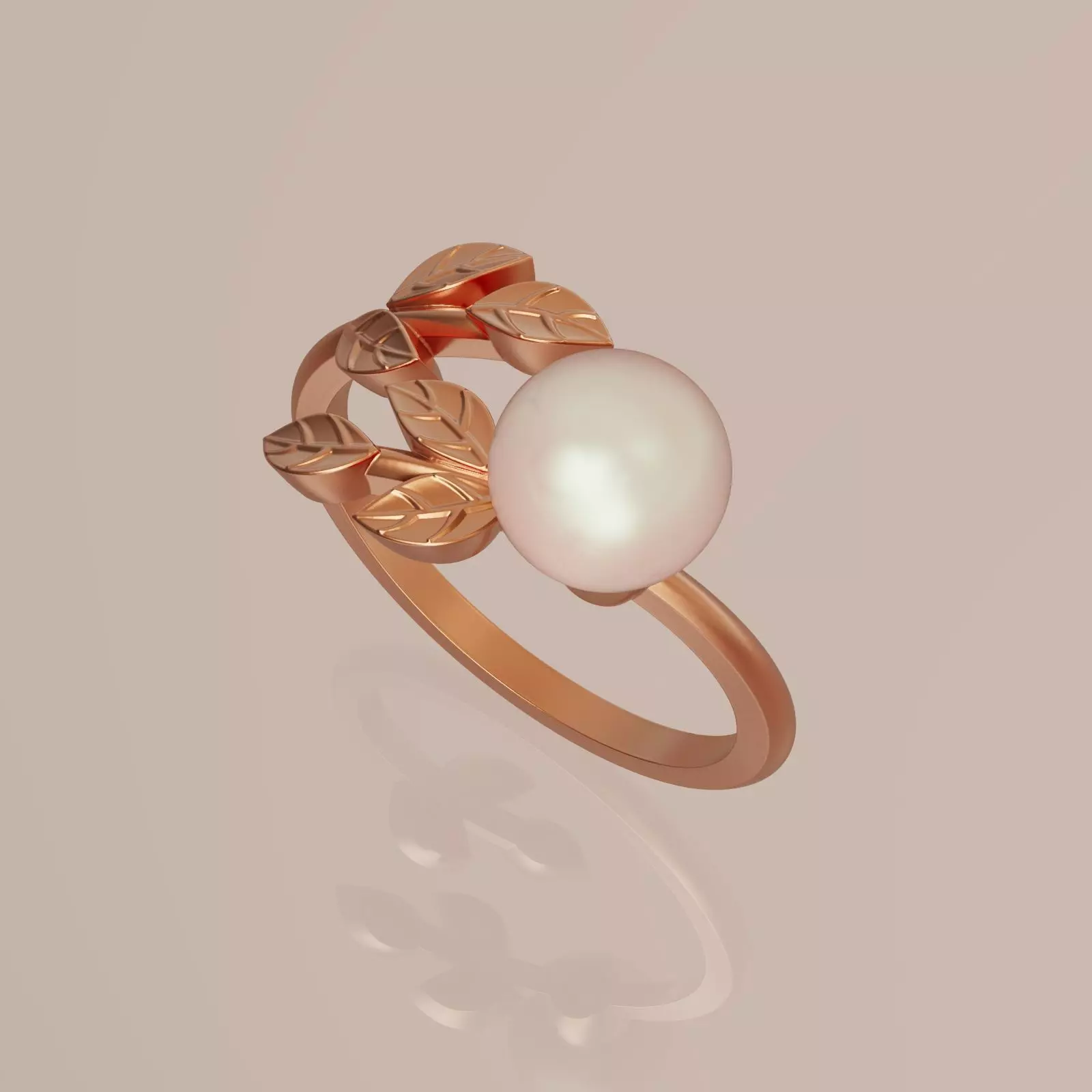 Pearl ring F 3D print model