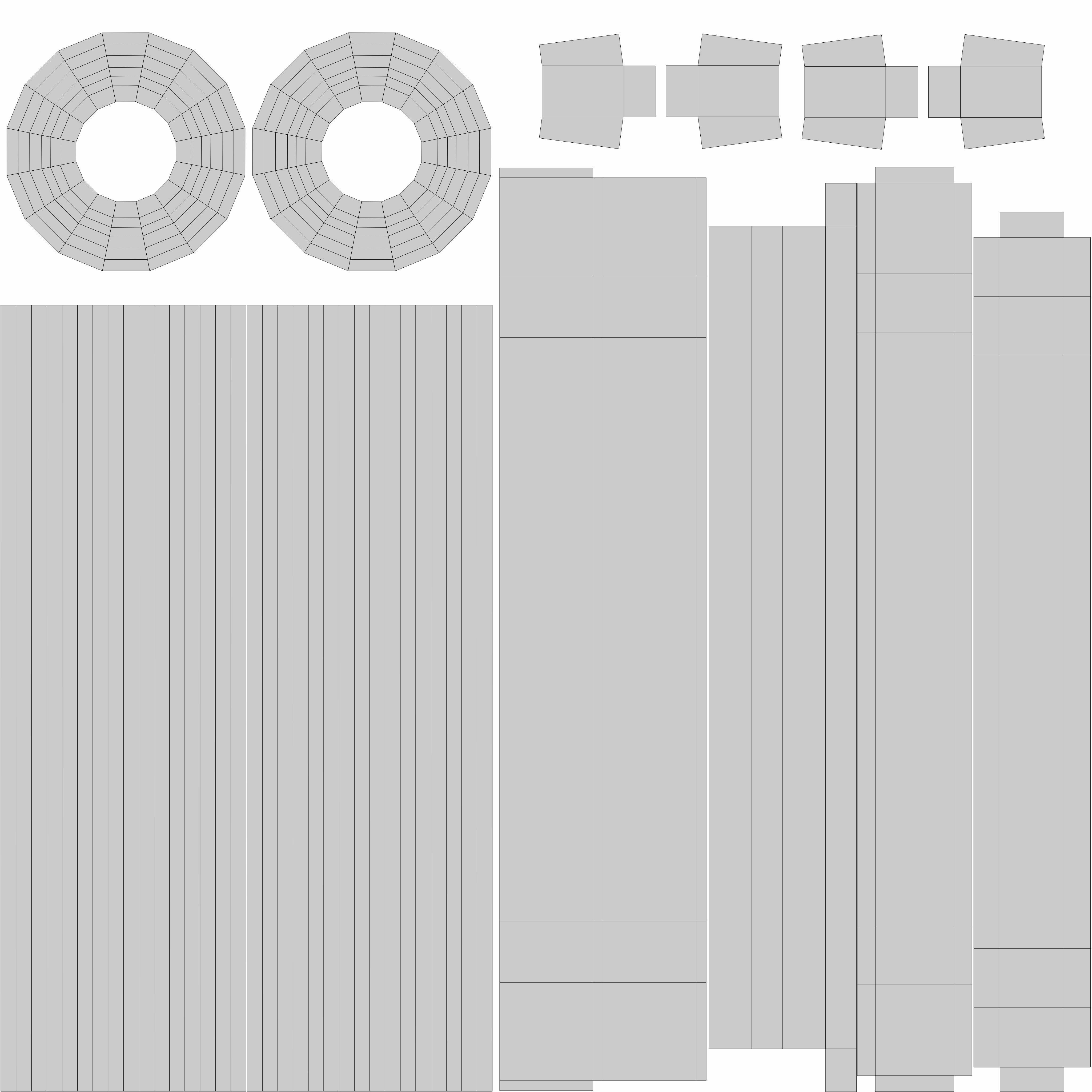Torii stone gate usa type Low-poly 3D model_6