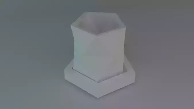 Ornamental flowerpot Low