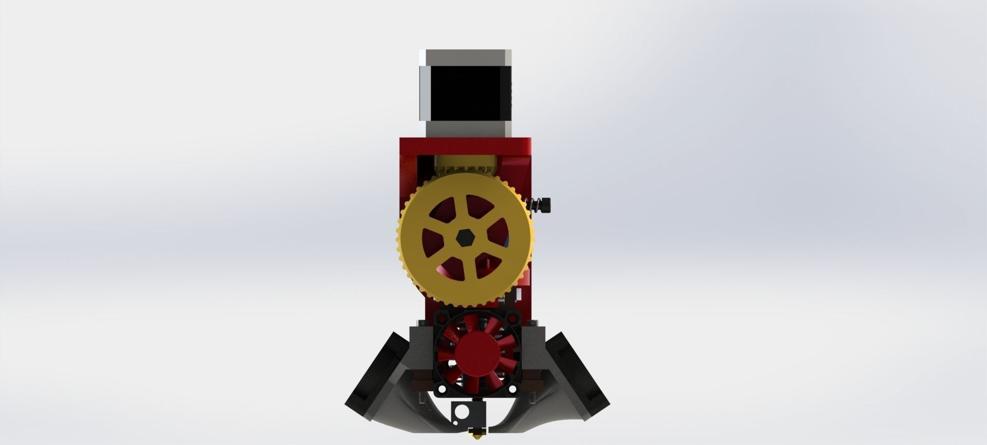 CST  EXTRUDER WITH BEVEL GEAR 3D print model_19