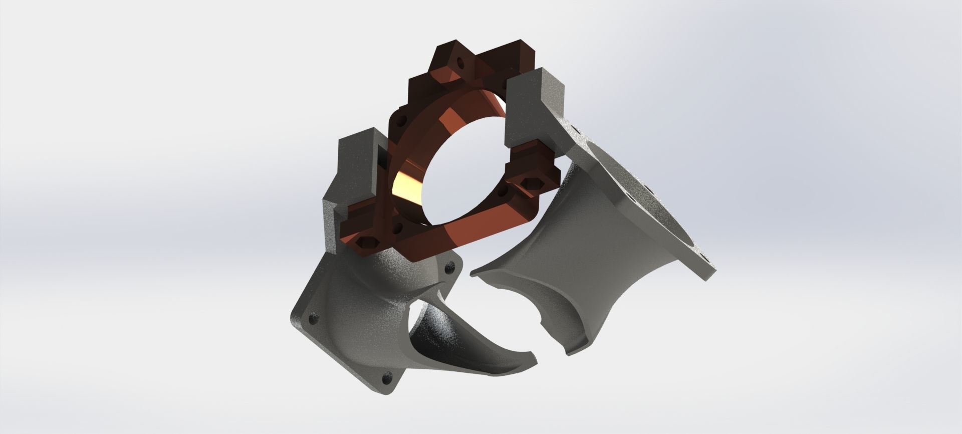 CST  EXTRUDER WITH BEVEL GEAR 3D print model_8