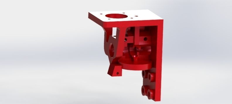 CST  EXTRUDER WITH BEVEL GEAR 3D print model_17