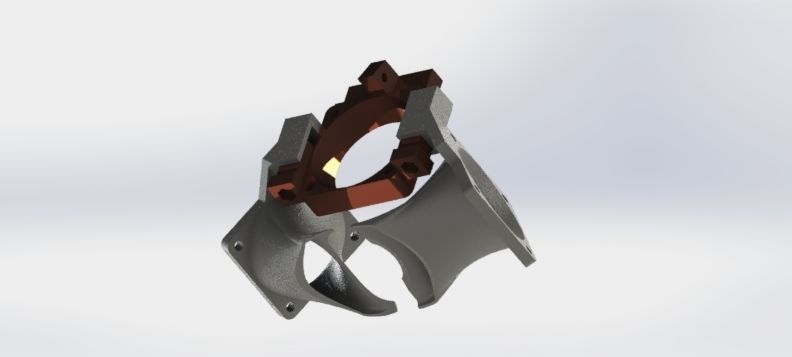 CST  EXTRUDER WITH BEVEL GEAR 3D print model_7