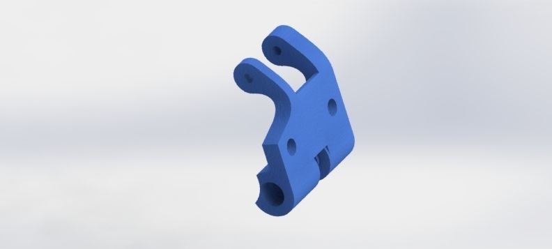 CST  EXTRUDER WITH BEVEL GEAR 3D print model_5