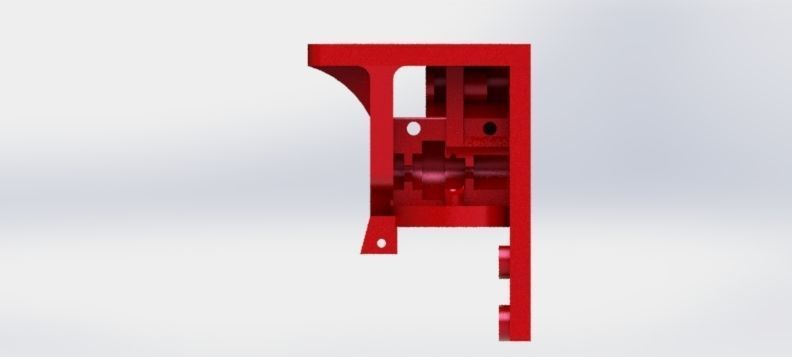 CST  EXTRUDER WITH BEVEL GEAR 3D print model_15