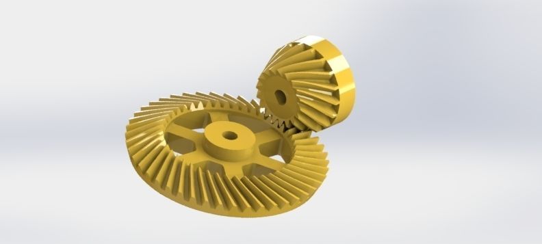 CST  EXTRUDER WITH BEVEL GEAR 3D print model_2