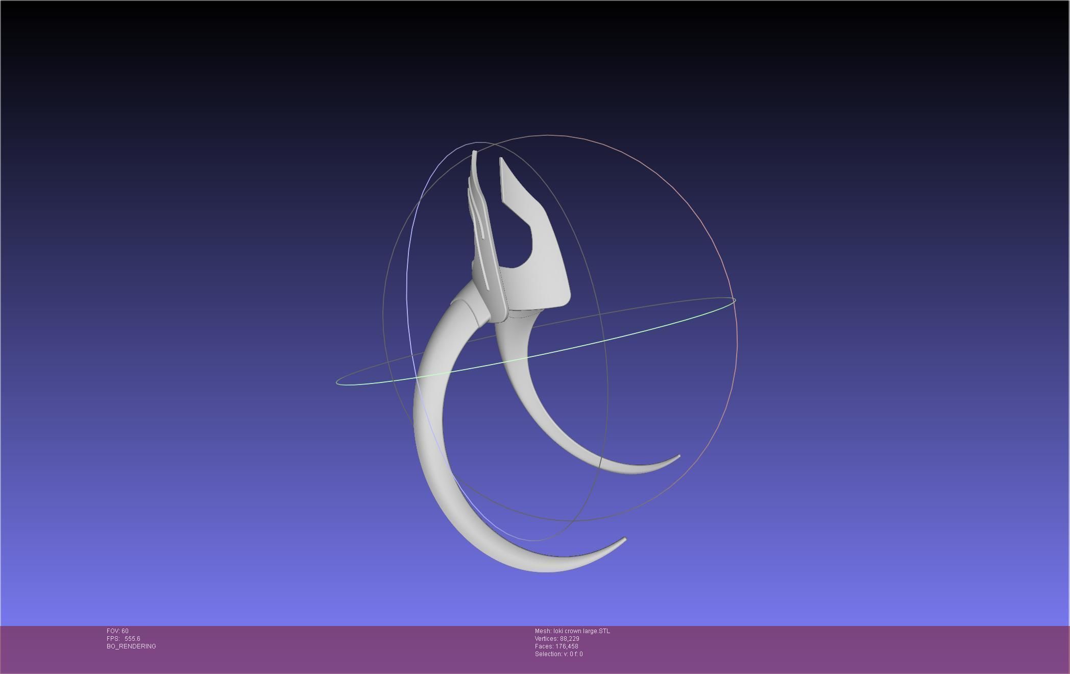 Marvel Loki Crown Large 3D print model_28