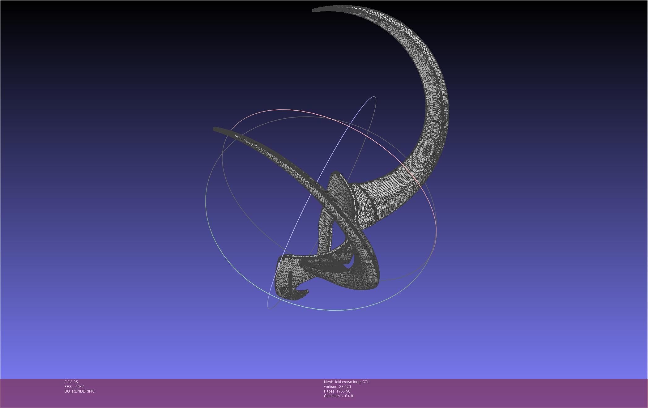 Marvel Loki Crown Large 3D print model_63