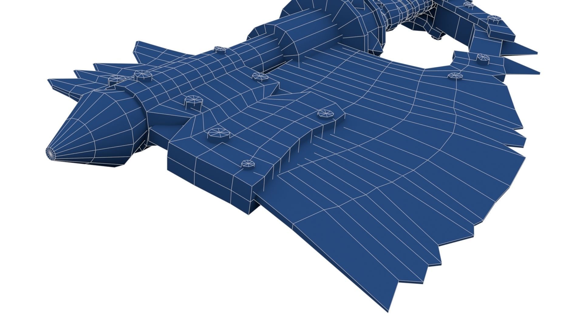 Orc Battle Axe 2 Low-poly 3D model_29